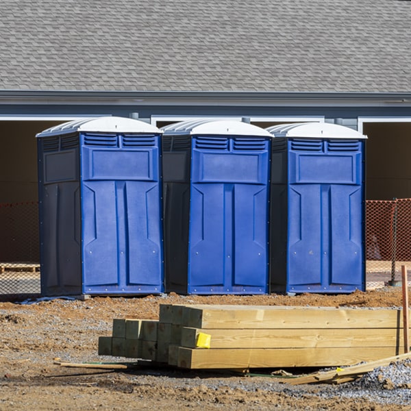 is there a specific order in which to place multiple porta potties in South Kensington